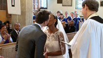 Surrey church wedding videography
